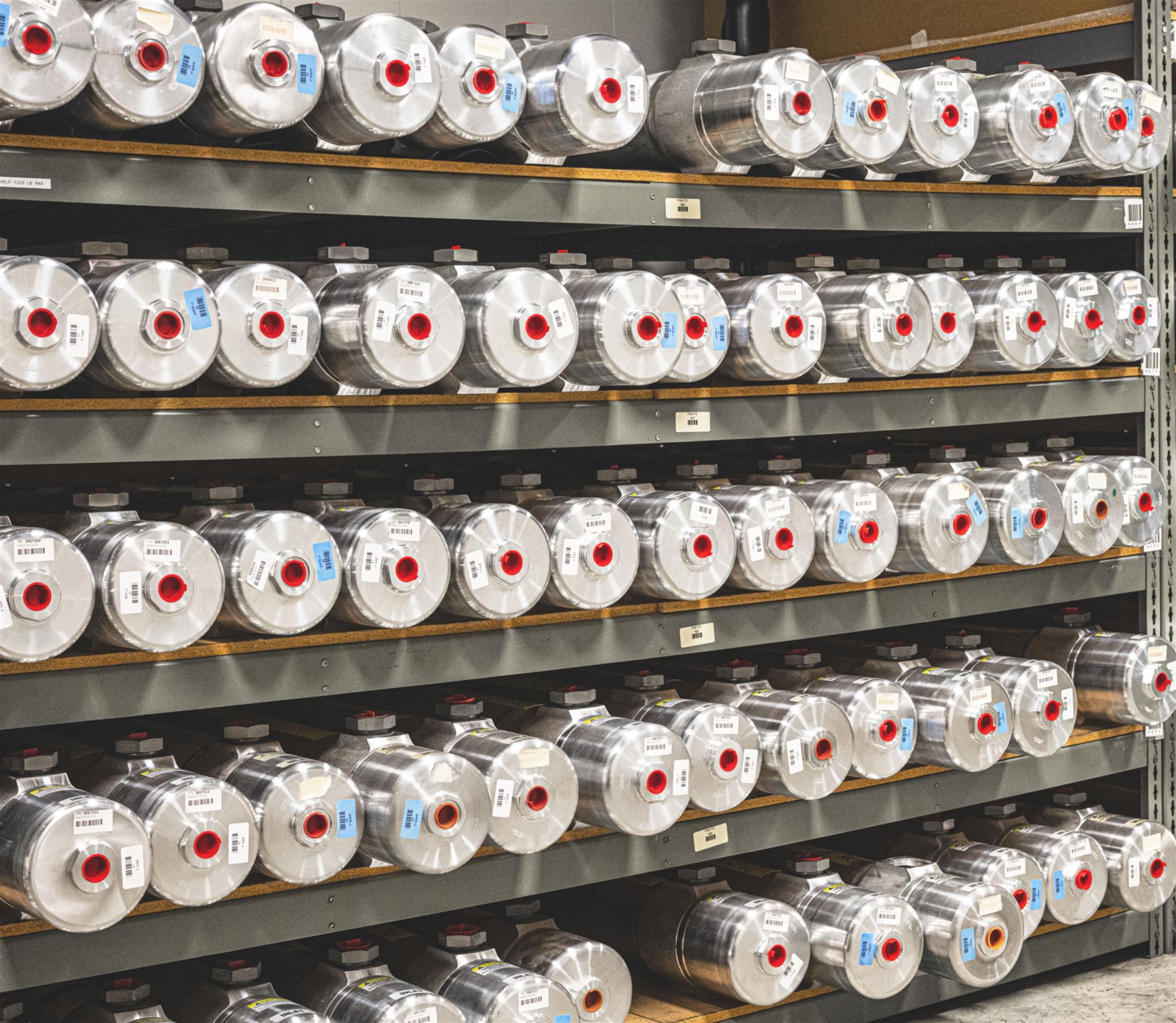 Membrane modules at the expanded St. Louis facility