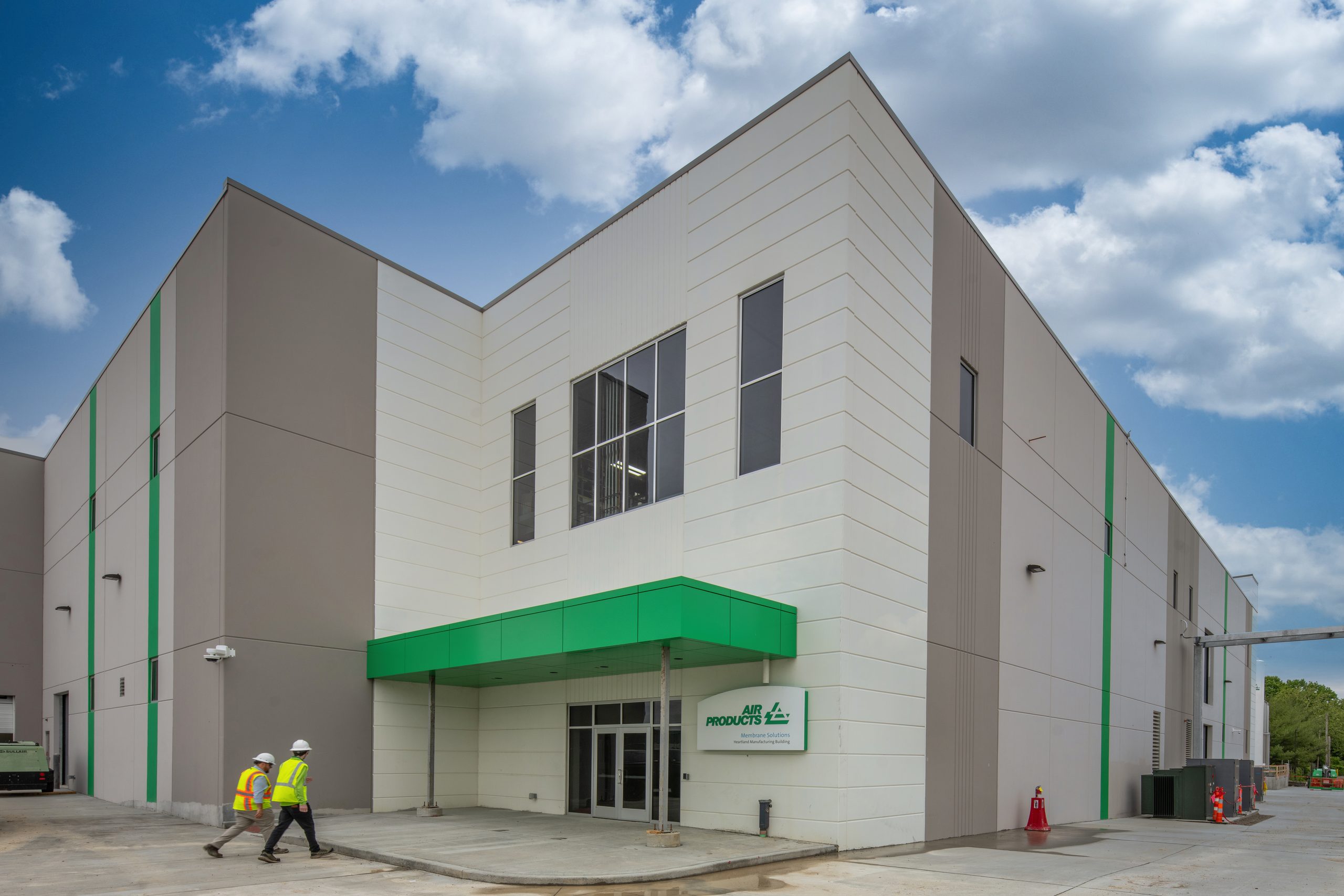 Air Products’ newly expanded membrane manufacturing and logistics center in St. Louis